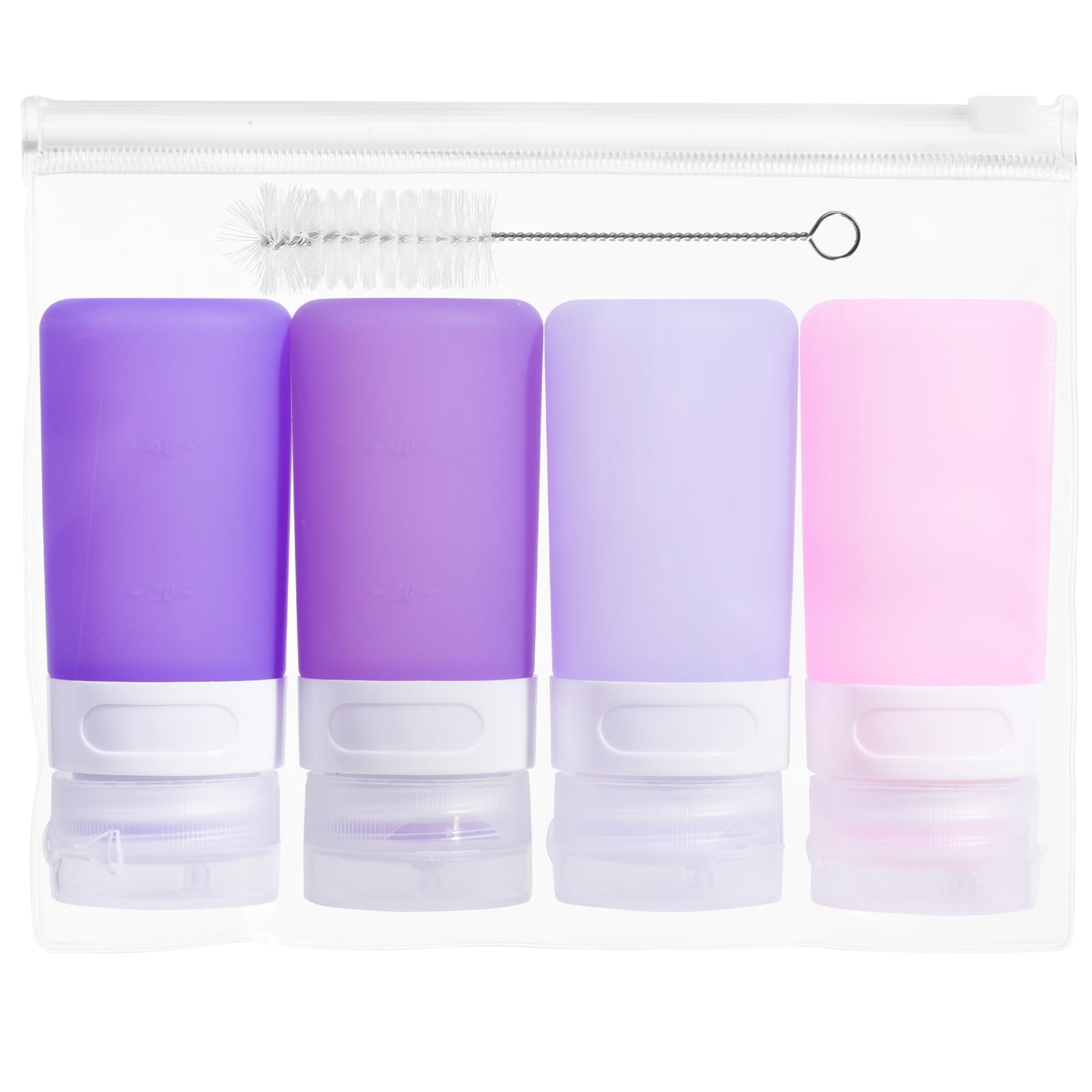 MICEBAY 60ml Condiment Squeeze Bottles, Leakproof Salad Dressing Container