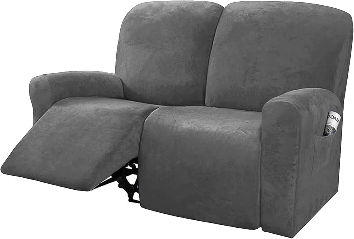 NORTHERN BROTHERS Loveseat Recliner Cover Velvet Loveseat