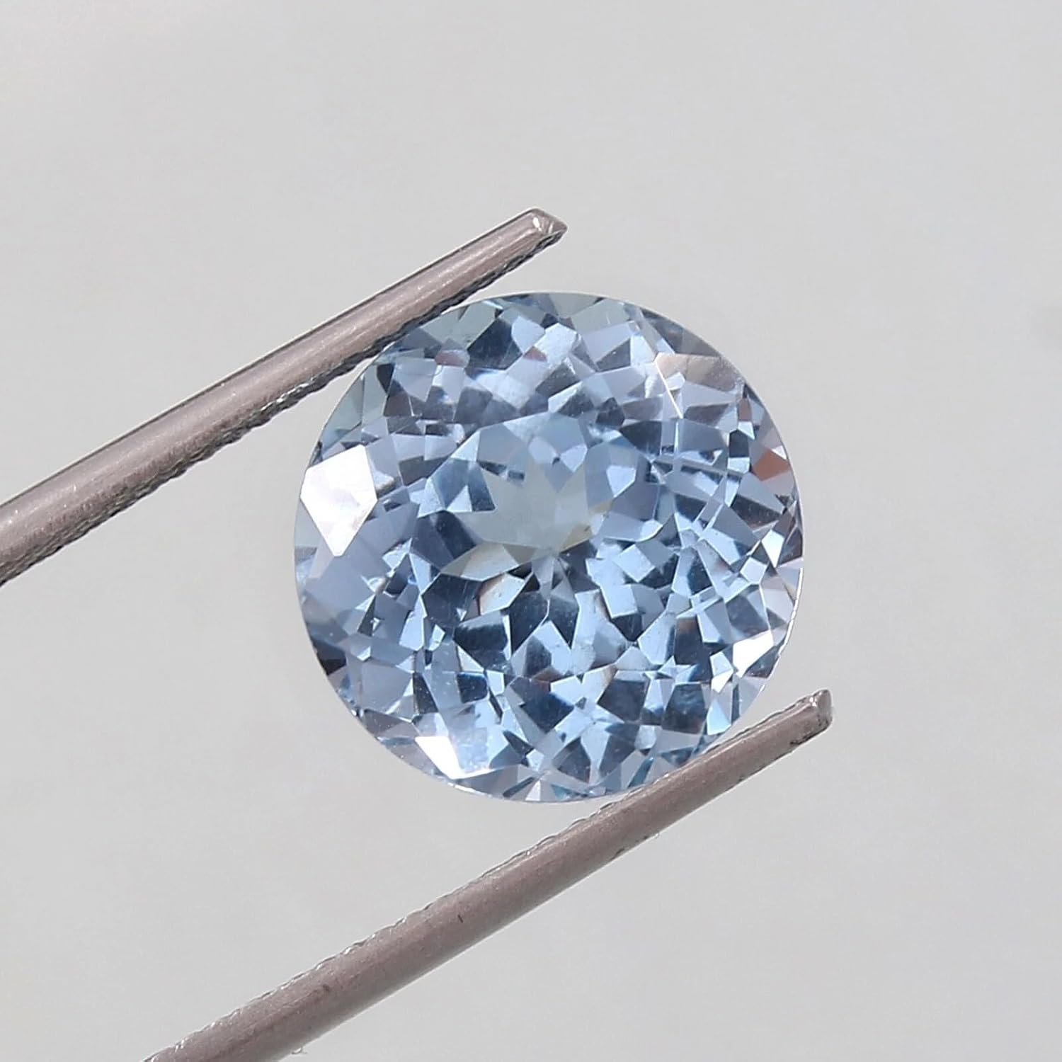 Round Shape Palaiba Color Lab Grown Sapphire Quality Gemstones