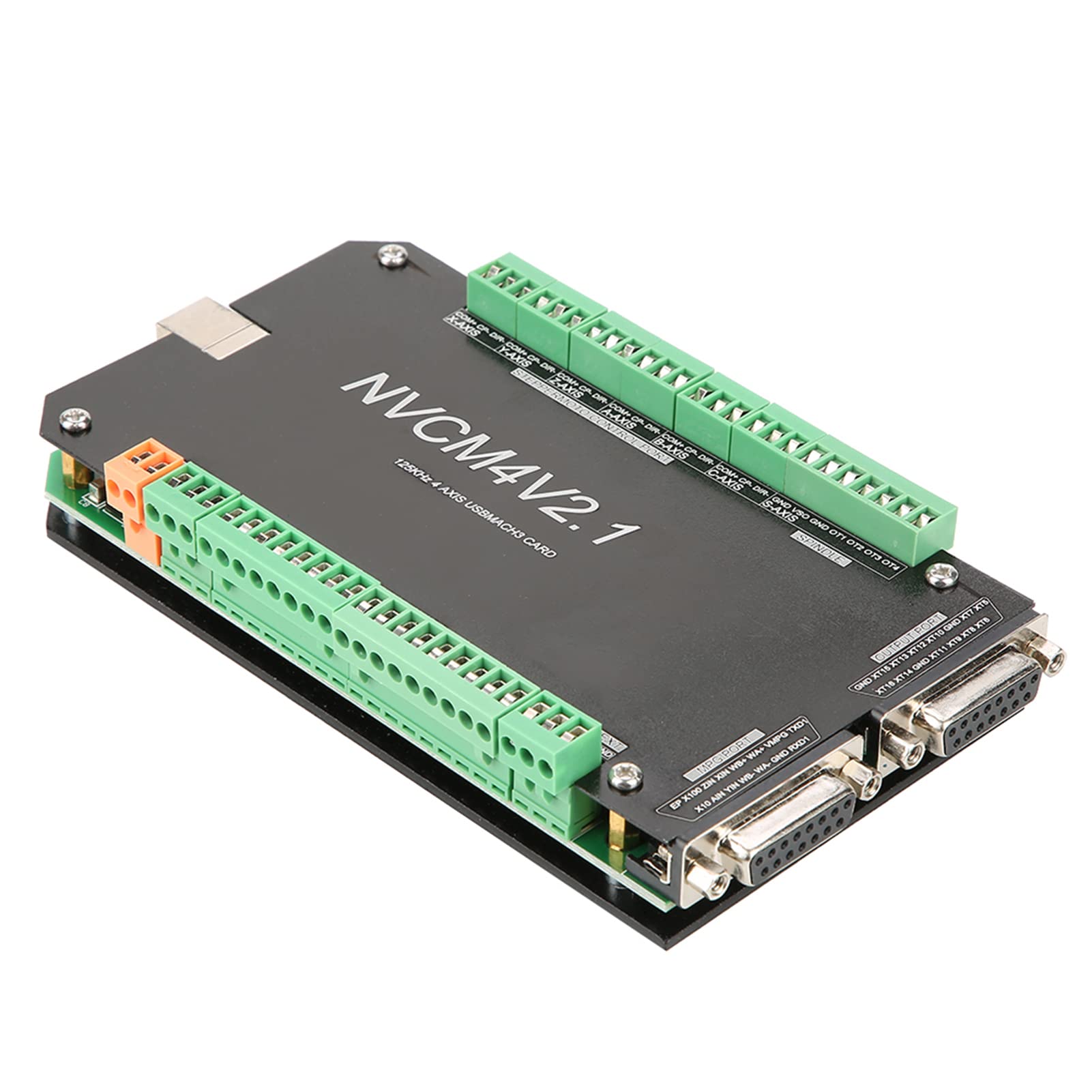 Carte Contrôleur CNC 6 Axes, Interface USB pour Moteur Pas à Pas pour la Plupart des Systèmes de Machines-outils