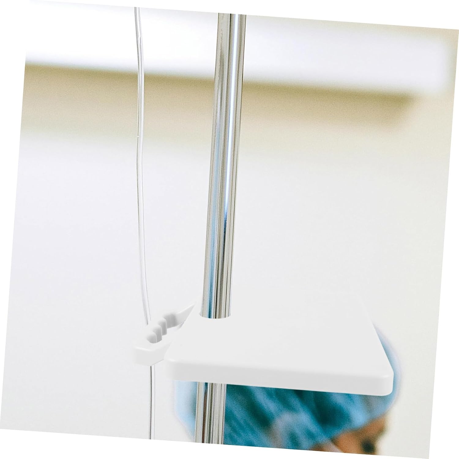 Infusion Stand Serving Tray Drip Stand Storage Plate Medical Product Holder Plastic Tray Easy Install Design