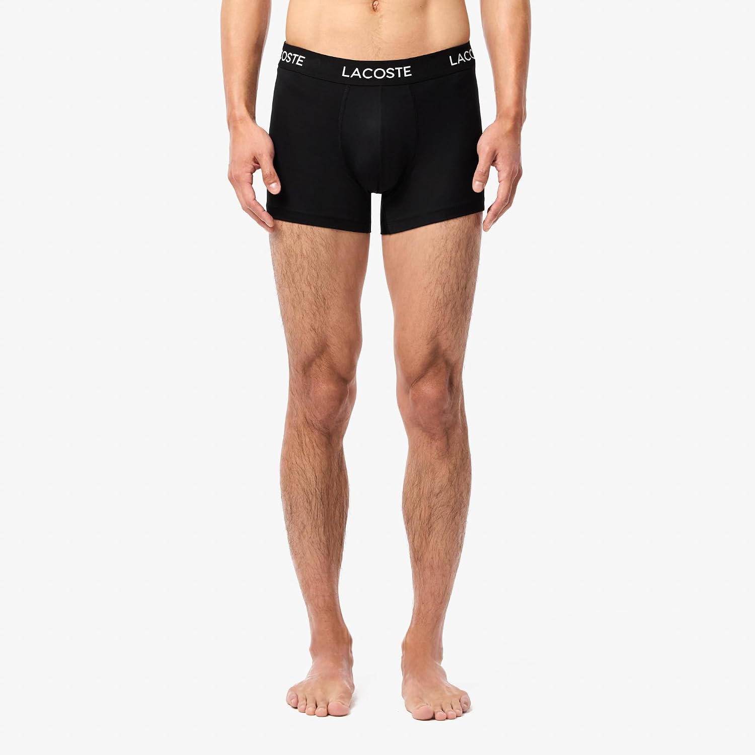 Lacoste Men's Recycled Microfiber Ultra Dry Trunks, 3-pack