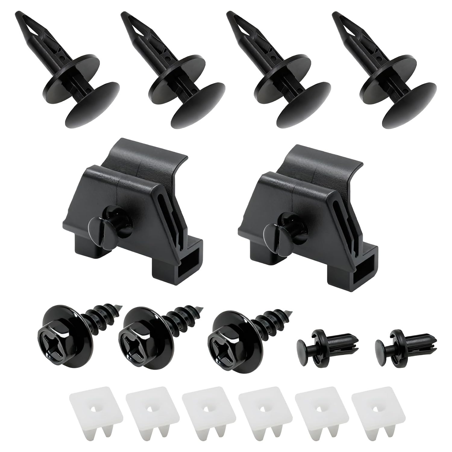 A Set of Clips to Fix Front Bumper Compatible with Toyota Corolla 2009 2010 2011 2012 2013 2014 2015 2016 2017 2018 2019 Replace# 1507-8238