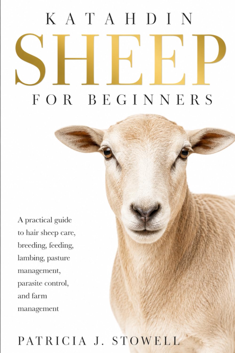 KATAHDIN SHEEP FOR BEGINNERS: A pratical guide to hair sheep care, breeding, feeding, lambing, pasture management, parasite control, and farm management