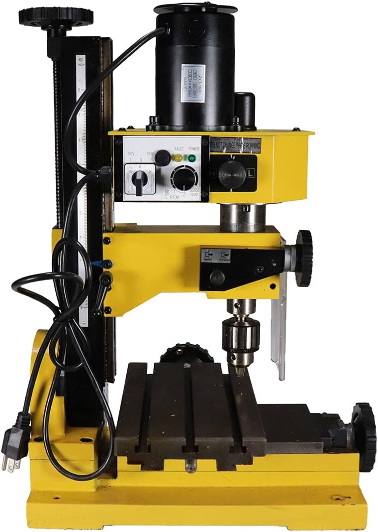 Steel Dragon Tools Variable Speed Mini Milling Machine Benchtop Drilling
