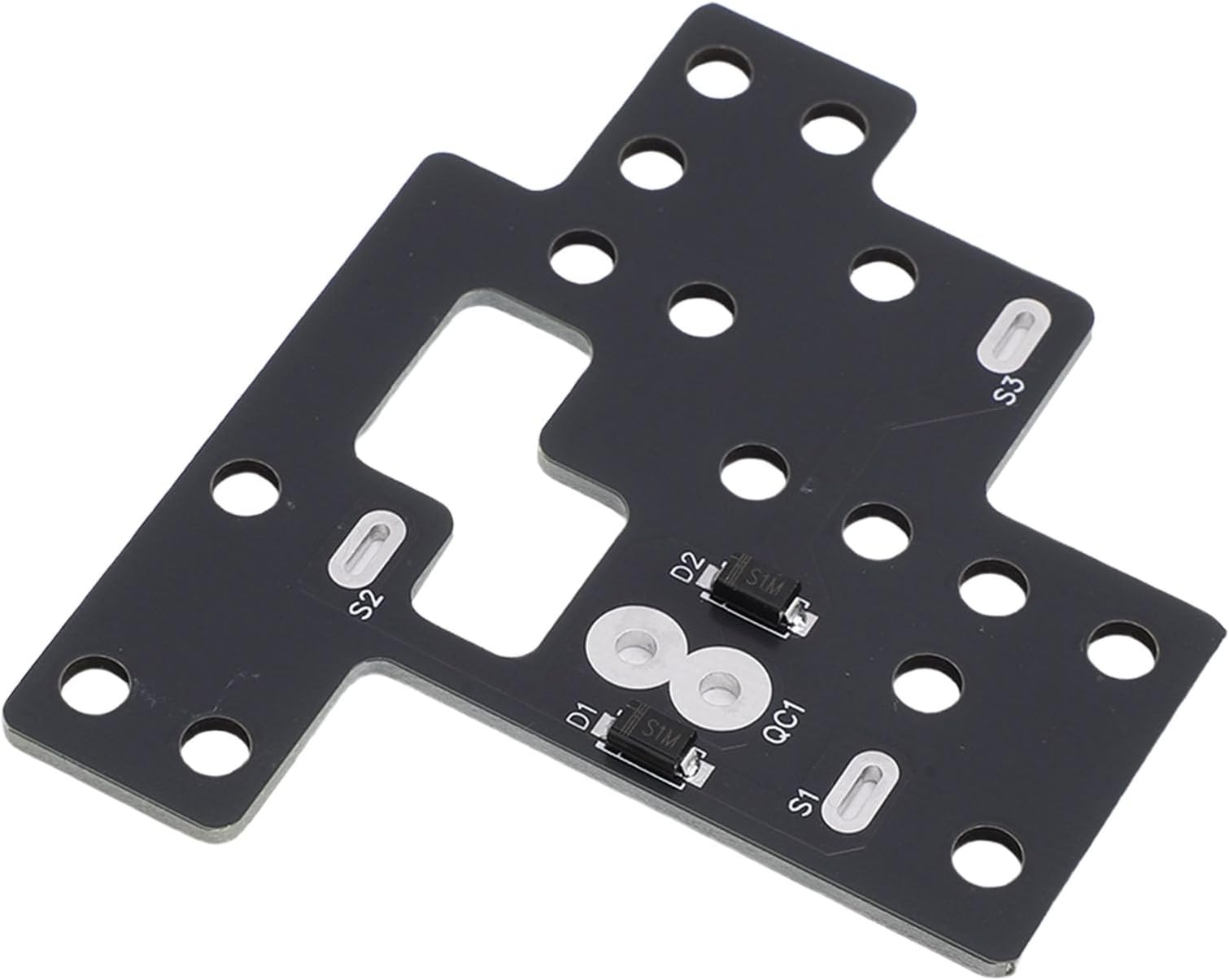 Fog Light Module, High Beams Low Beams Replacement for GMC Sierra 1500 2500 3500 Classic and Chevy Silverado 2003 2007, with Clear Installation Instructions