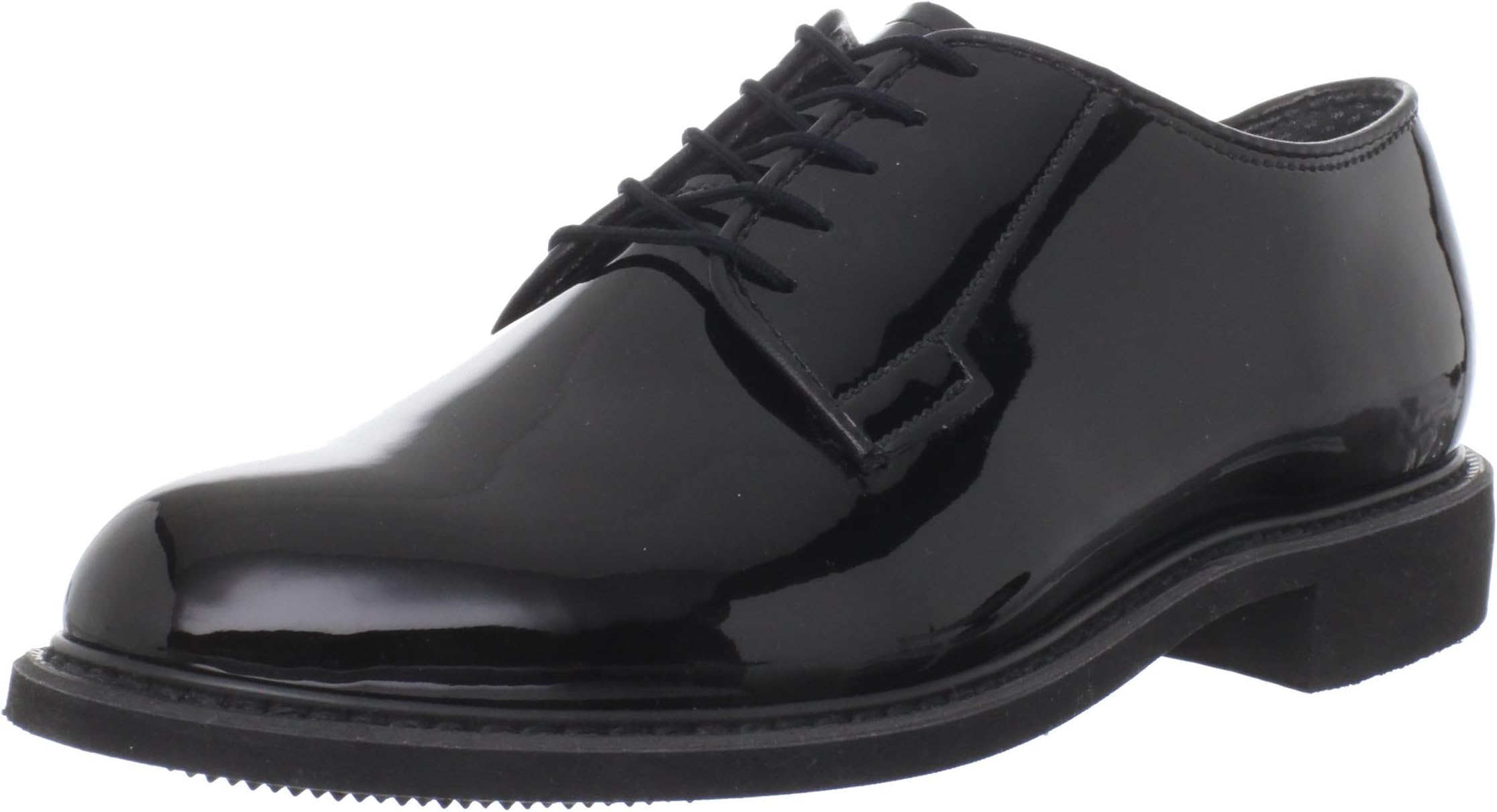 Men's High Gloss Uniform Work Shoe