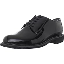 Bates Mens High Gloss Uniform Work Shoe