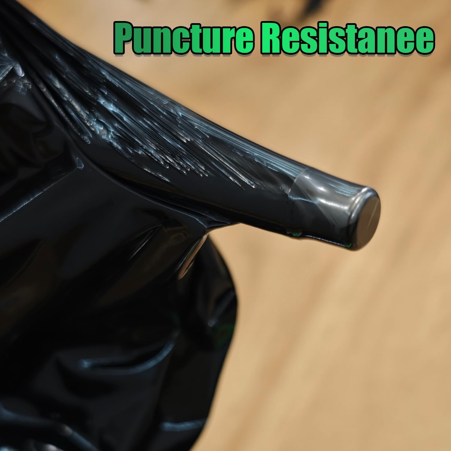 4 Pack Industrial Strength Black Stretch Wrap Film 18" x 1000 Ft 80 Gauge Thick with Plastic Handle, Durable Self-Adhering Heavy Duty Shrink Plastic Wraps for Pallets Moving & Packing