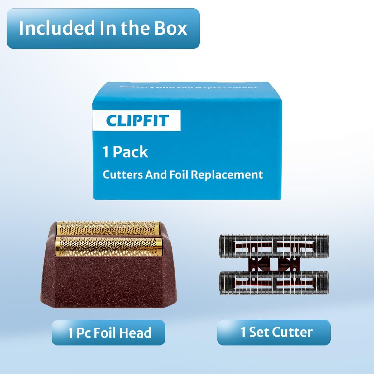 Foil Shaver Replacement Foil Compatible with Wahl 5Star Shaper (#8061-100), 1Pack, Red - Image 4