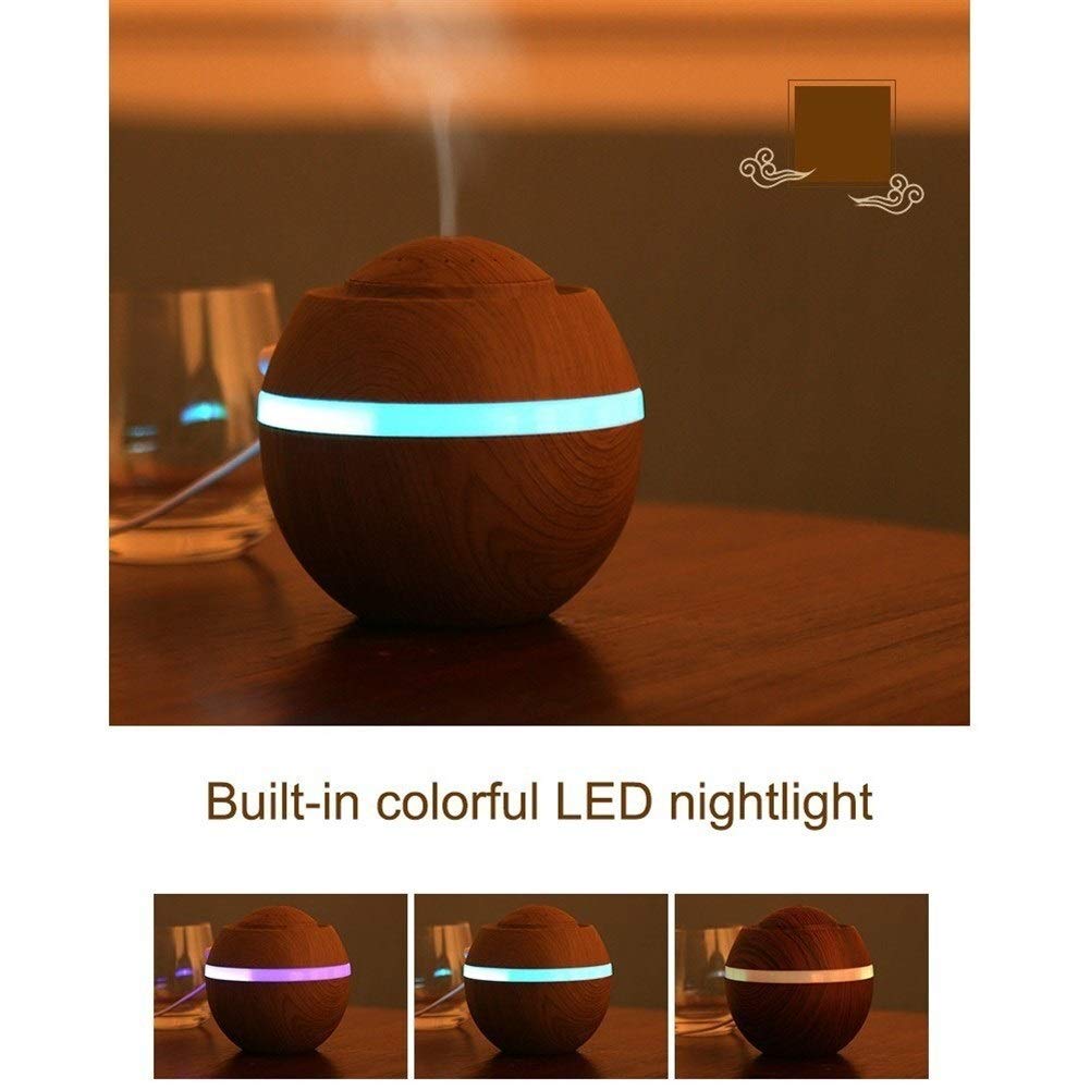 球形アロマディフューザー USB電源 7色照明 Amazon.co.jp: 【2025発売新モデル・一台多役】加湿器 アロマ