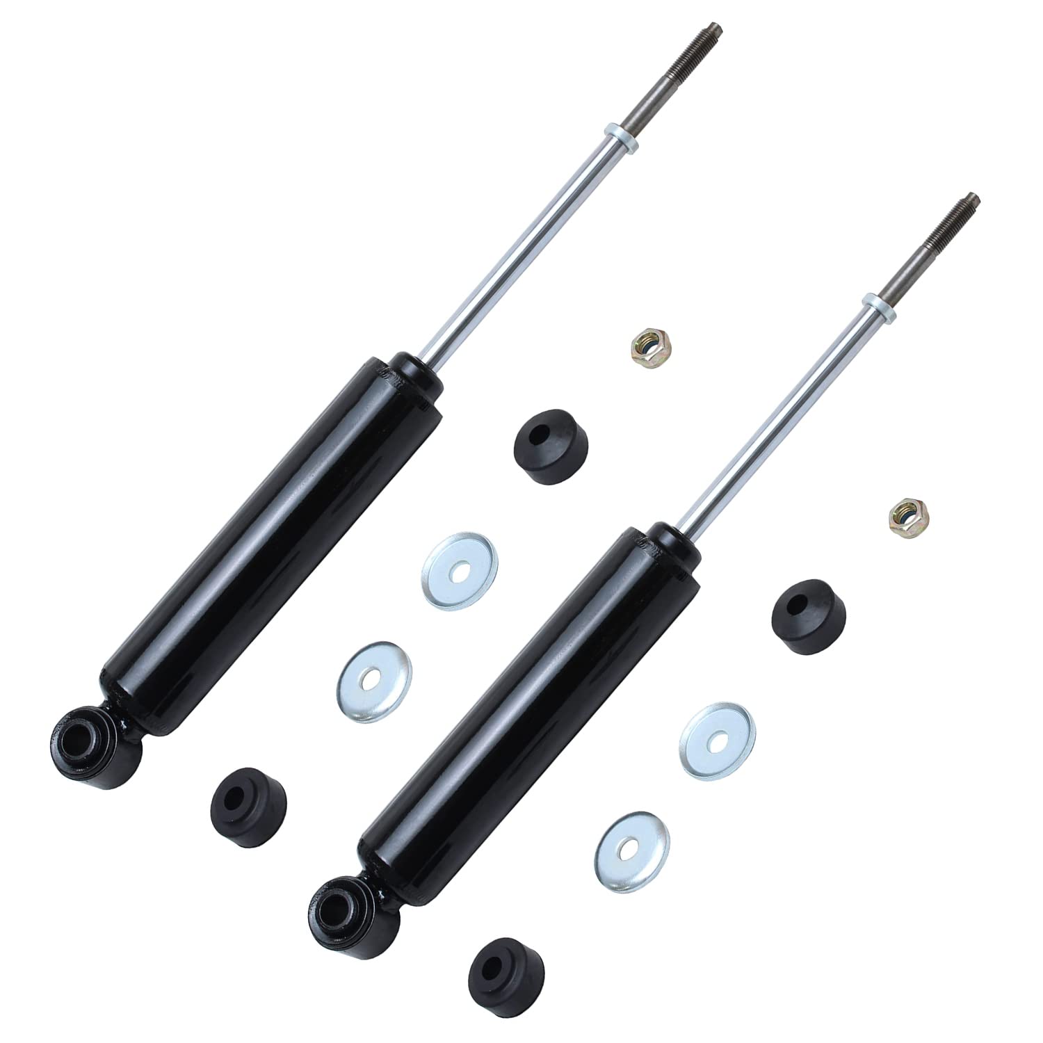 Detroit Axle - 2 Front Shock Absorbers for 4WD 1987-2004 Dodge Dakota