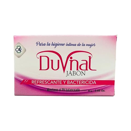 Jabón Íntimo Femenino Duvinal Barra 2.82 oz - Limpieza Suave y Frescura Duradera