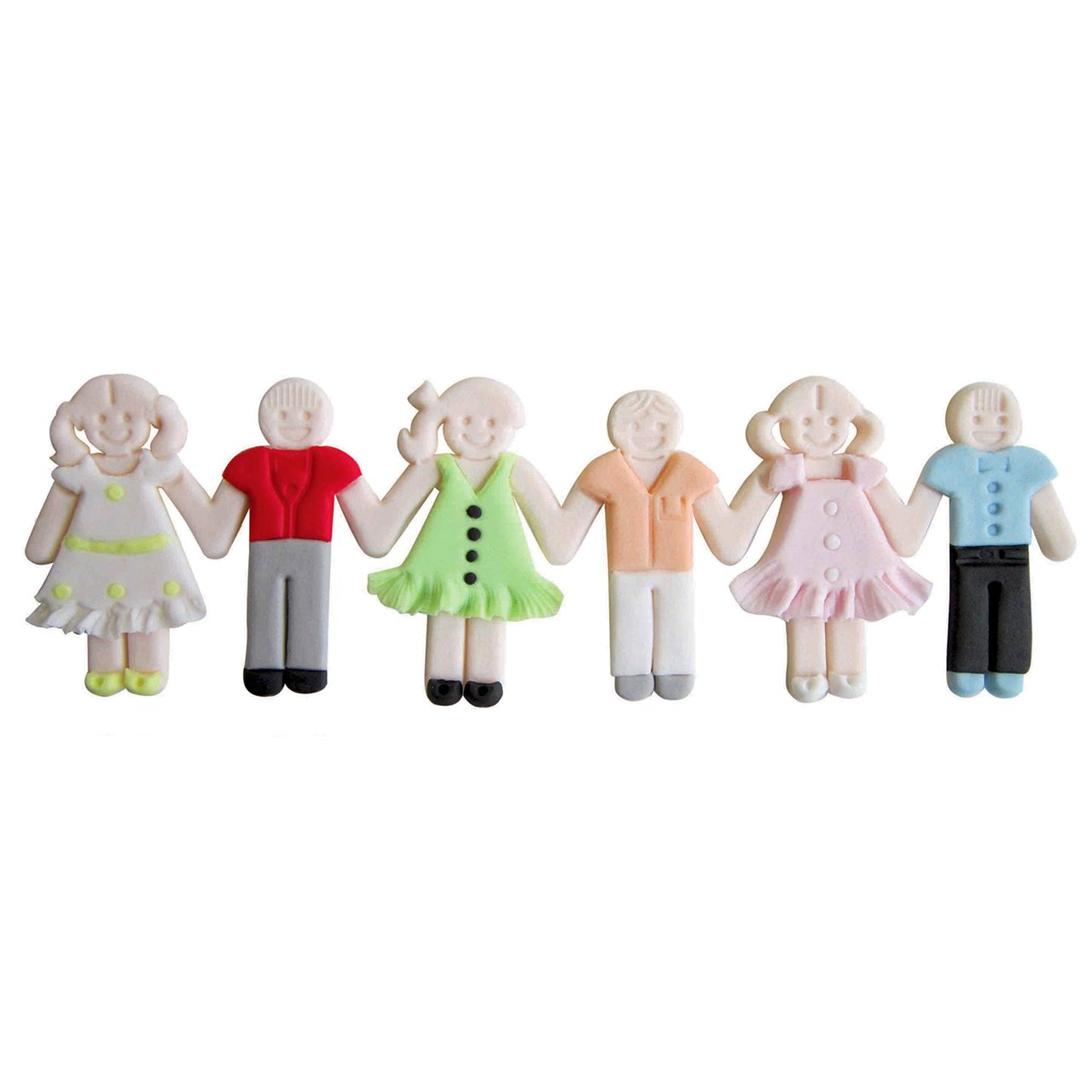 JEM Tagliapasta Per Cake Design - Bordo Bambini, 168x56 Mm, In Polipropilene Per Pasta Di Zucchero - 4