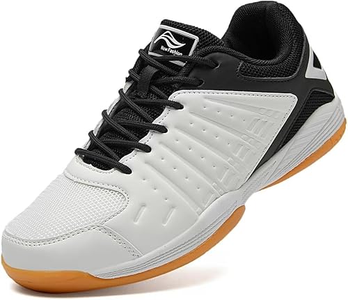 Lamincoa Zapatos de pickleball para hombre, tenis de cancha para entrenamiento de bádminton, raqueta, squash, voleibol, interiores y exteriores