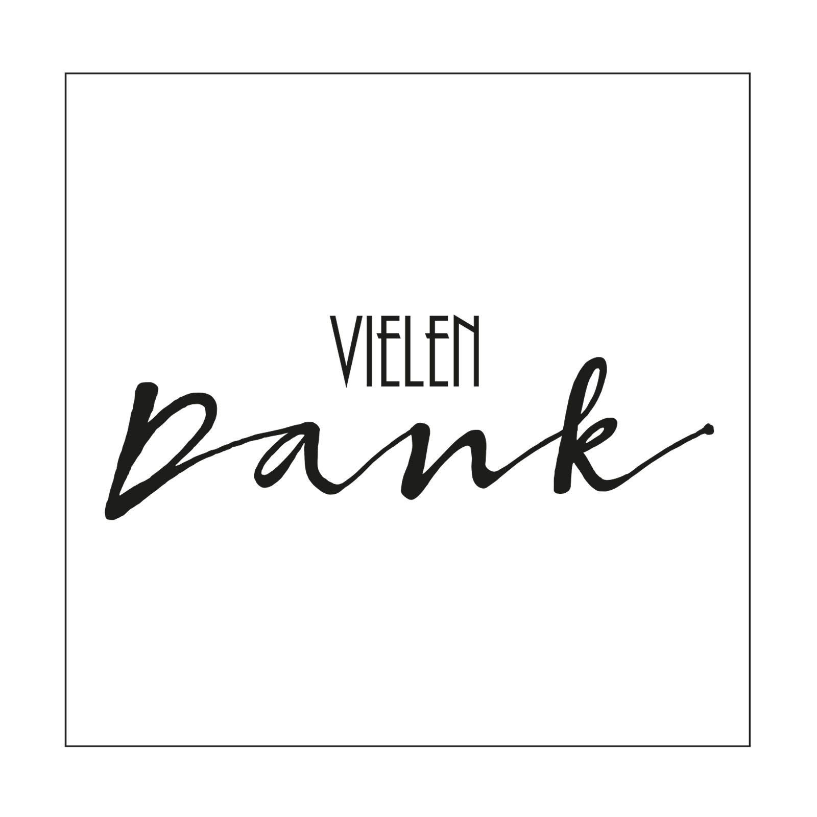 Vaessen Creative Embossing Folder Thank You for Adding Textures, Patterns and Backgrounds to Cards or Scrapbook Pages