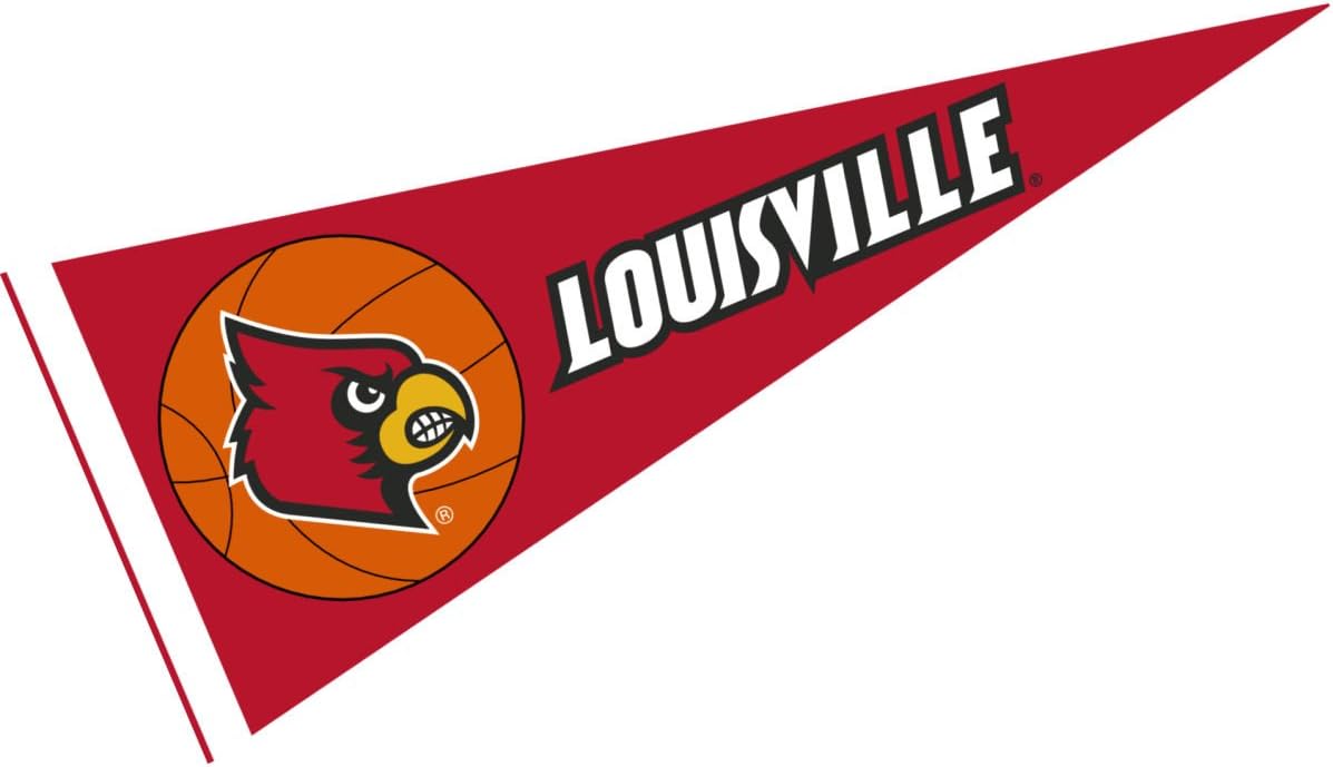 Louisville Cardinals Basketball Pennant