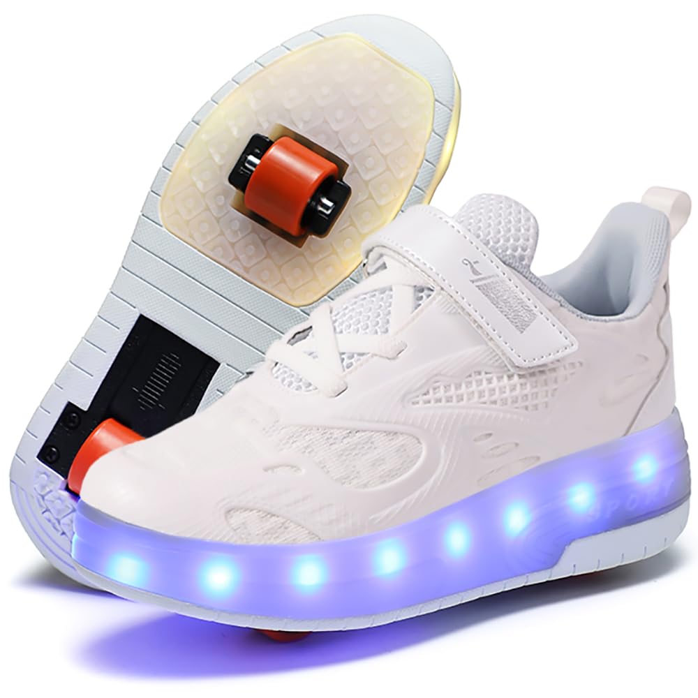 Flash Light Big W Roller Shoes Size 27-43 Children's Roller Skates