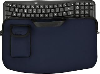 Portable Keyboard Sleeve for Logitech MK670/Wave Keys Ergonomic Keyboard