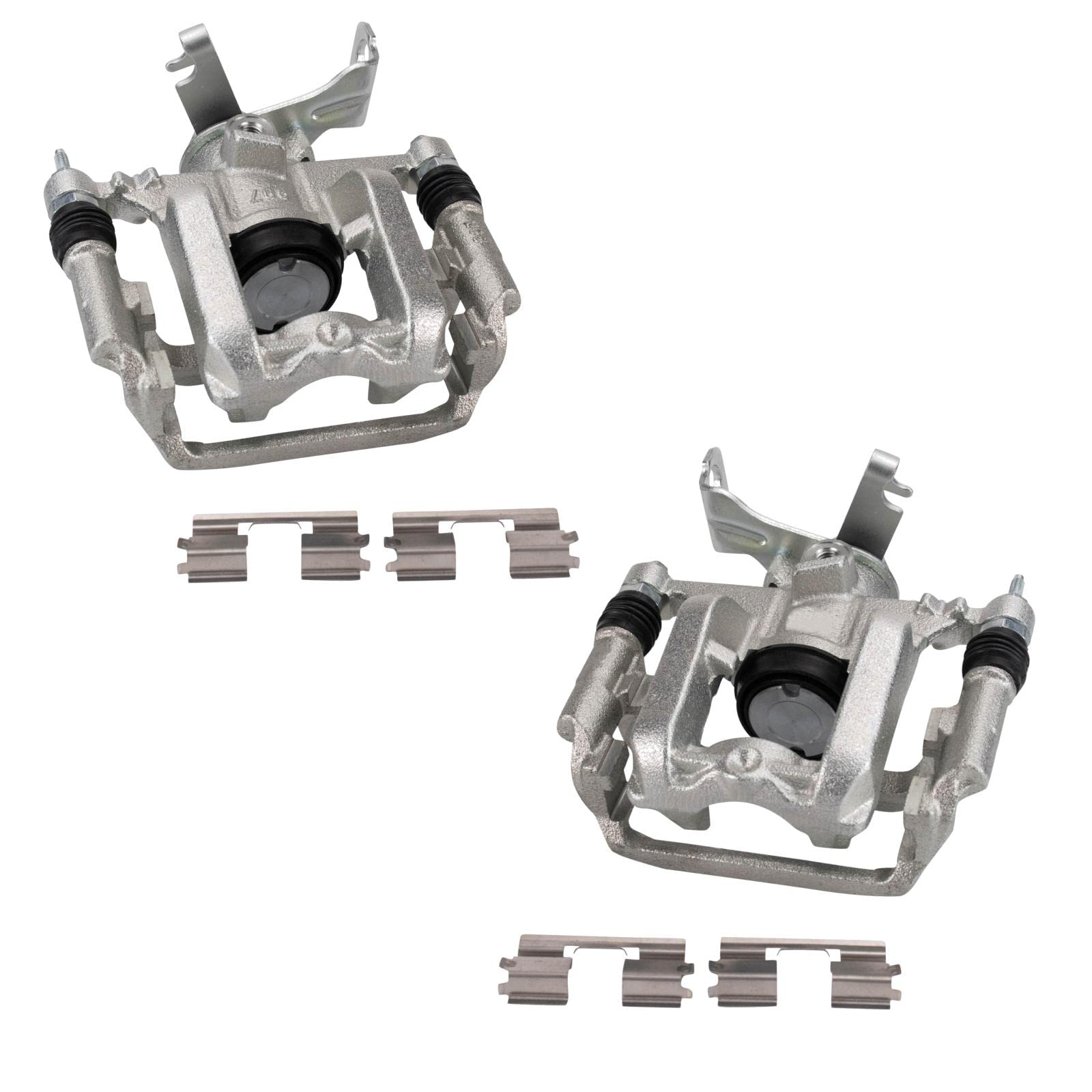 TRQ Rear Brake Caliper Set Compatible with 2013-2017 Buick Encore Chevrolet Sonic 2015-2017 Trax