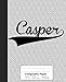 Produktbild Calligraphy Paper: CASPER Notebook (Weezag Calligraphy Paper Notebook, Band 2556)
