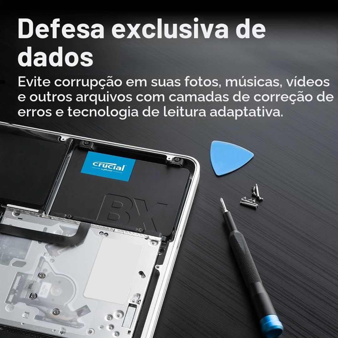 SSD Crucial BX500 2TB 3D NAND SATA lll 2,5