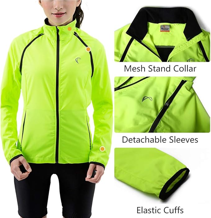 convertible running jacket