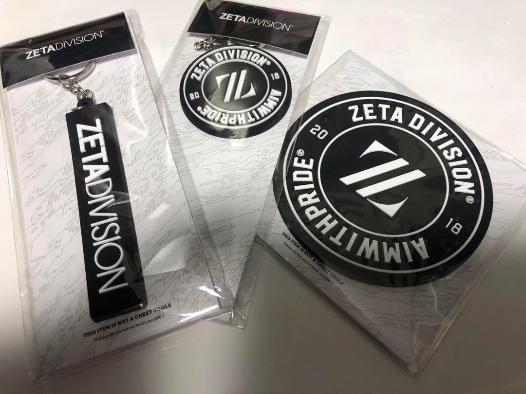 ZETA DIVISIONのラバーストラップ、コースターセット ZETA DIVISIONのラバーストラップ、コースターセット ZETA DIVISIONの