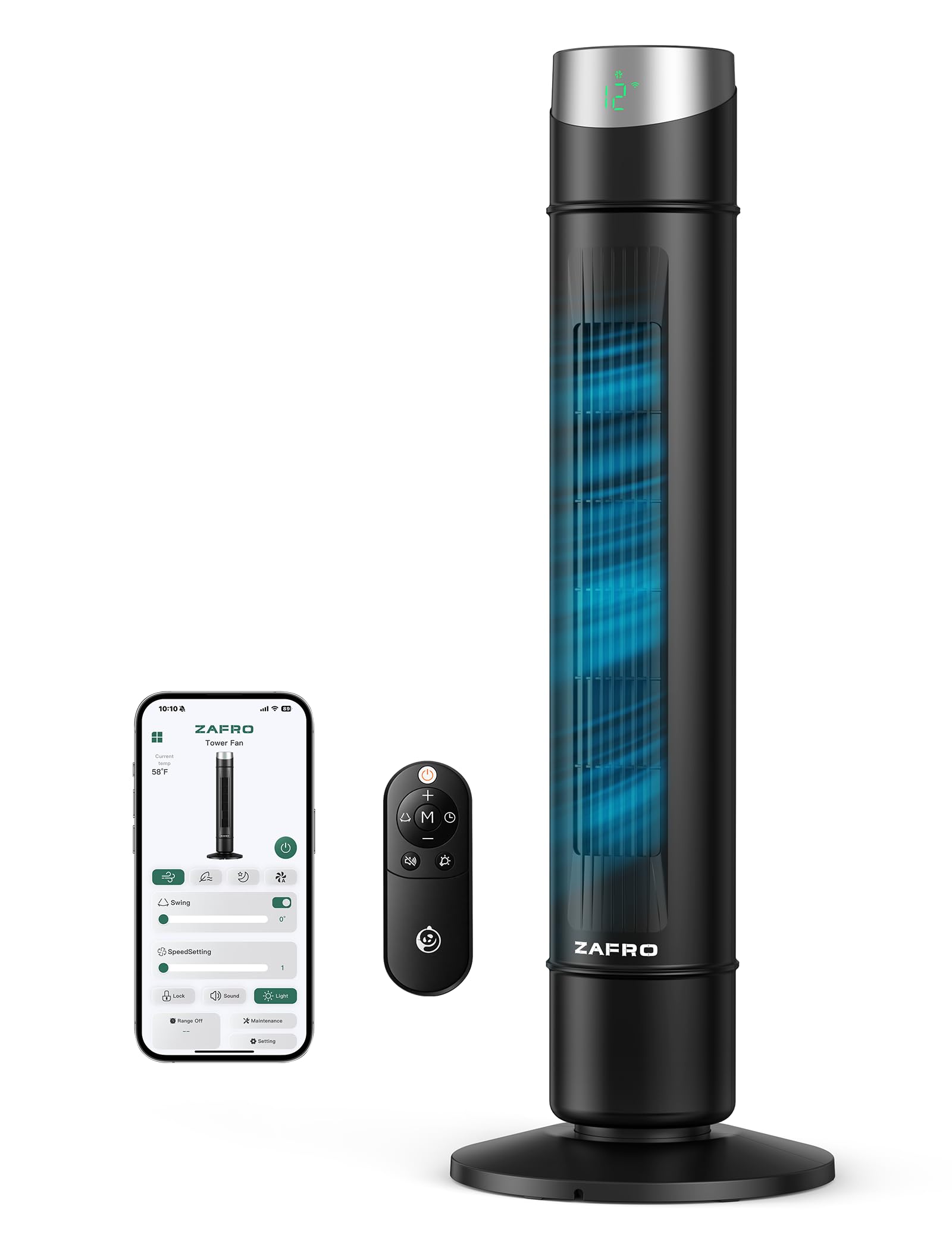 ZAFRO Smart Tower Fan
