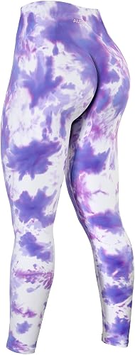AUROLA Dream Collection Workout Leggings for Women High Waist Seamless Scrunch Athletic Running Gym Fitness Active Pants - 63% off