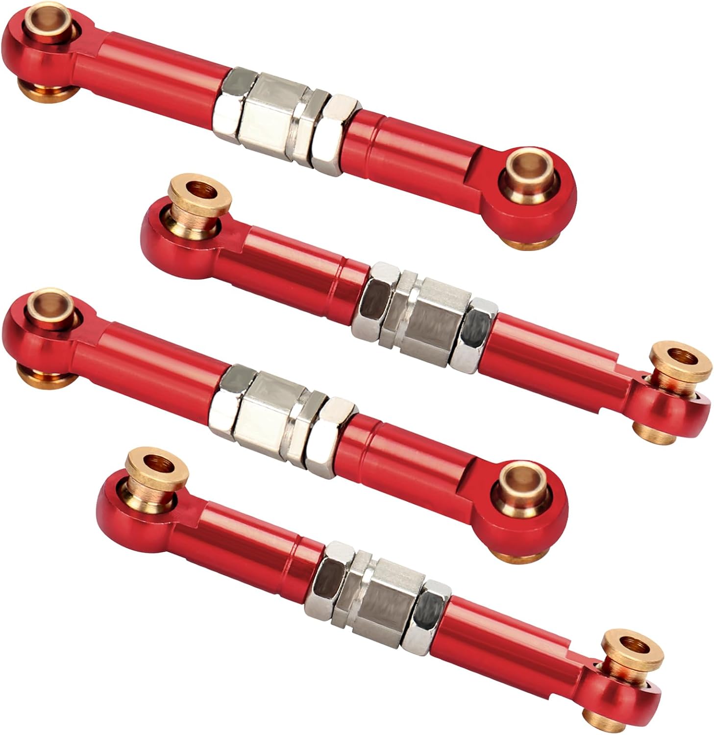 daitoku Metal Steering Rod Servo Linkages Turnbuckle for MJX Hyper Go H16BM H16GT H16DR 16207 16208 16209 16210 1/16 RC Car Upgrade Parts