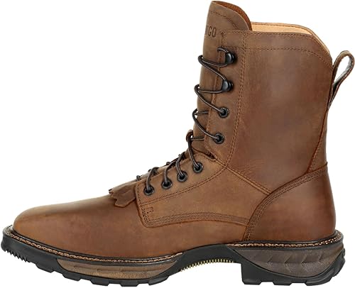 Miniatura 7 de Durango para hombres Bota de Trabajo con Cordones Durango Maverick Xp Punta de Acero Impermeable Punta Cuadrada