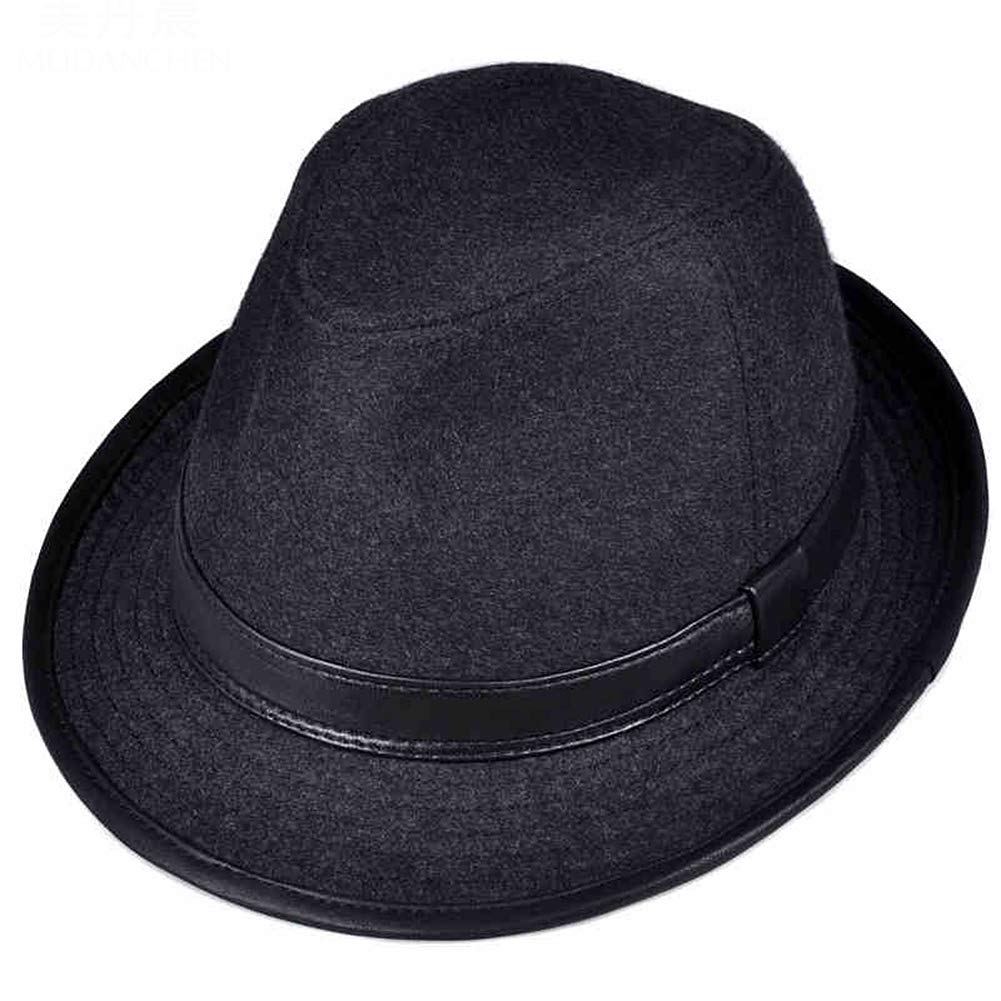 DongBao Cappello Fedora Trilby Cappello Jazz Cappello Panama Stile Golf Cappello Teardrop per Feste di Matrimonio e all'aperto