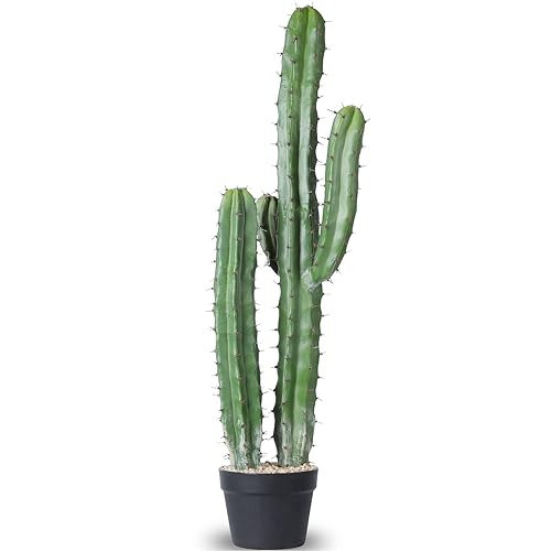 Artificial Cactus Fake Big Cactus 36 Inch Faux Cacti Plants
