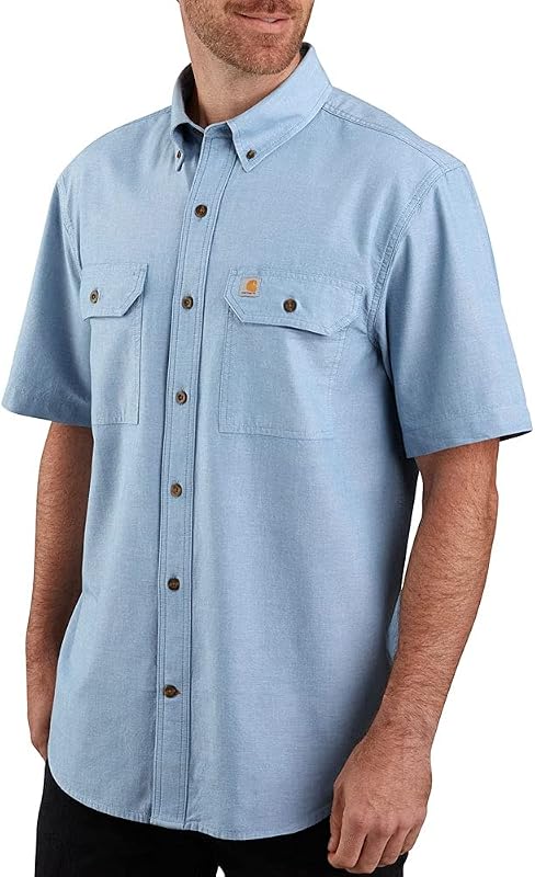 Carhartt 104369 Camisa holgada de peso medio para hombre