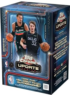 NEW 2025-26 CHROME UPDATE SERIES Basketball Card BLASTER Box | Search For NBA Debut Patch Autographs!