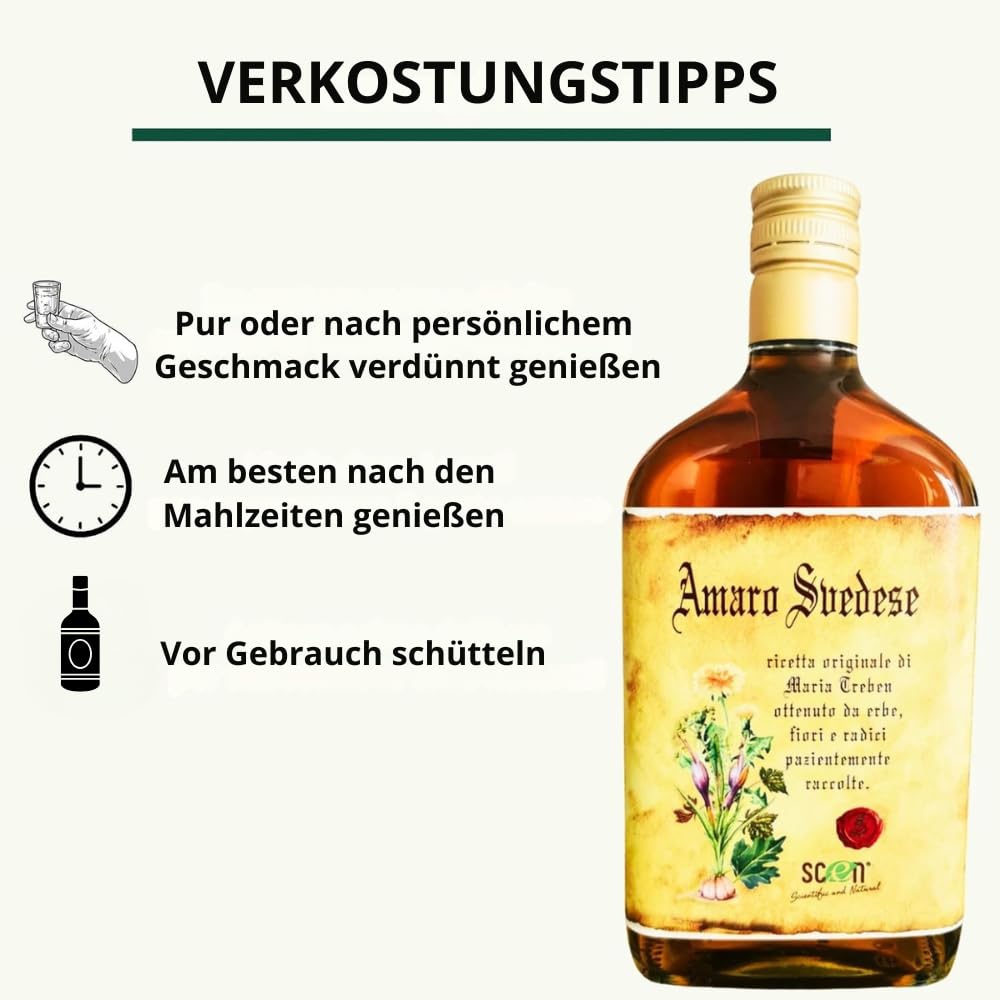 SCEN Schwedenbitter Maria Treben Originalrezept, 700 ml