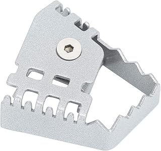 Akozon Motorradseitiger Ständer Fußseitenständer-Verlängerungskissenplatte Seitenständer für F800GS F700GS F650GS doppelt ...