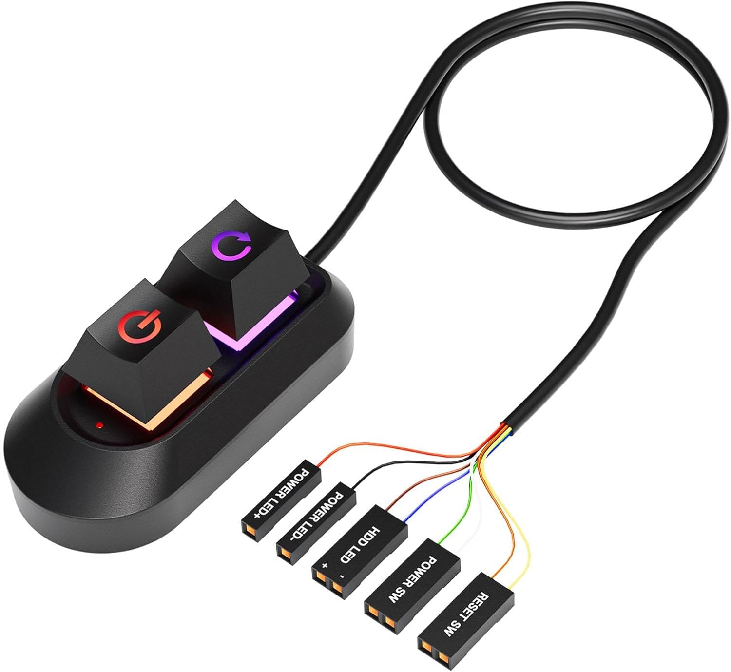 5セットデスクトップコンピュータの電源スイッチマザーボード外部起動電源ホームカフェB用 スタイルB