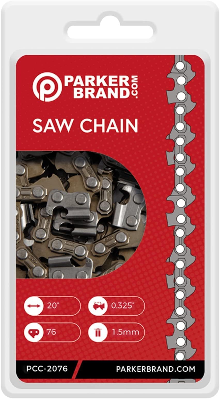 PARKER 20" Chainsaw Chain 76 Link Amazon.co.uk Garden
