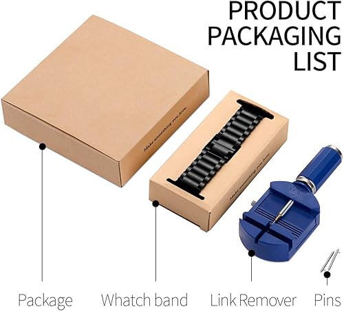 Miniatura 8 de KOMI Correa de reloj compatible con Samsung Galaxy Watch Active 2 (1.575 pulgadas, 1.732 pulgadas)(1.575 pulgadas) R500,075 pulgadas, correa de