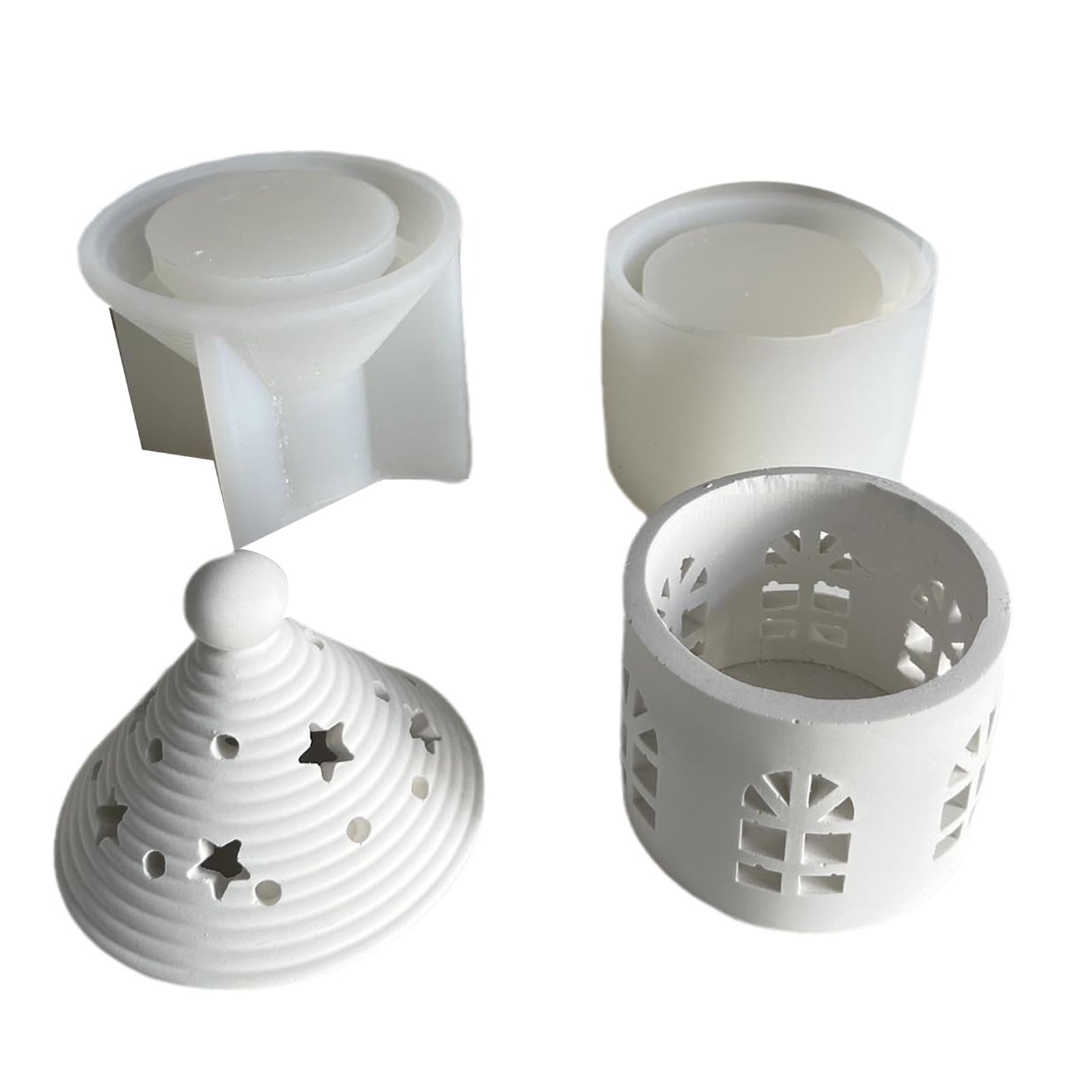Moule créatif yourte mongole en silicone pour décorer vos tables de fête