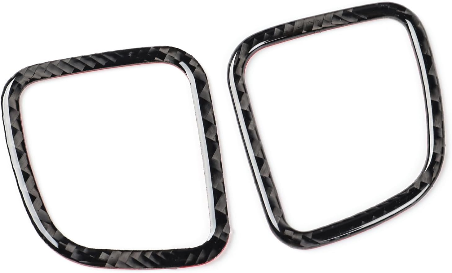 Real Black Carbon Fiber Car Dashboard Central Control Panel Kit Sticker Set Compatible with Cadillac CTS 2008 2009 2010 2011 2012 2013/CTS-V 2009 2010 2011 2012 2013 2014 Auto Interior Trim