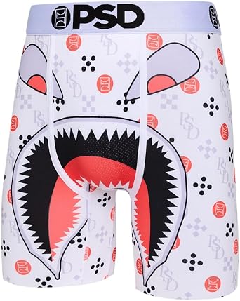 PSD Mens Wf Luxe Lite Boxer Briefs, Multi, XL