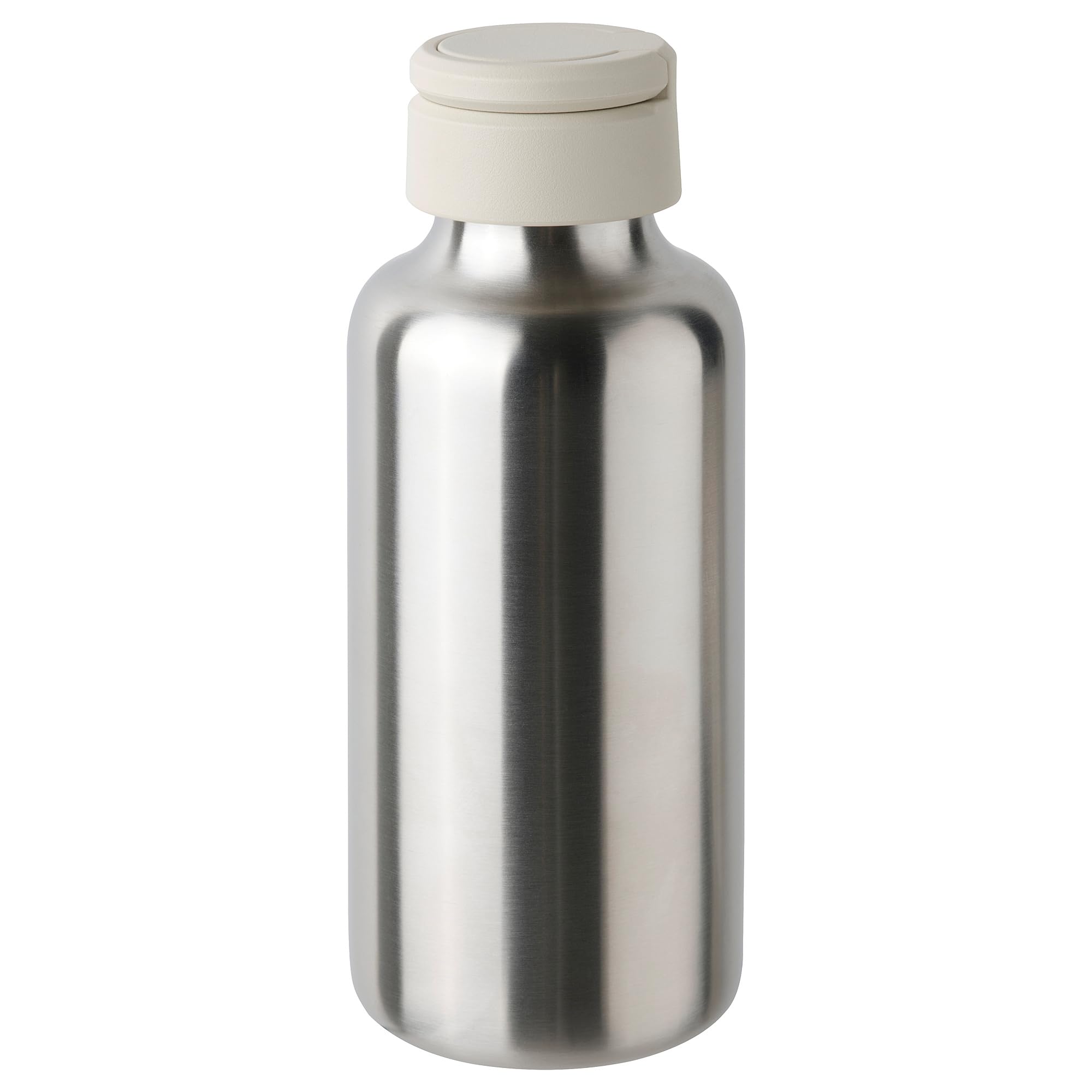 Bouteille d'eau en acier inoxydable ProTuning ENKELSPÅRIG beige 0,5 l pour le quotidien