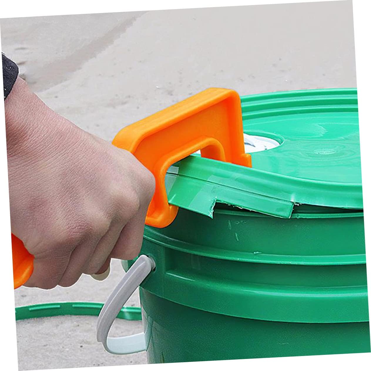 10pcs Bucket Lid Opener Tool Sturdy Plastic Gallon Barrel Opener for Paint Pail