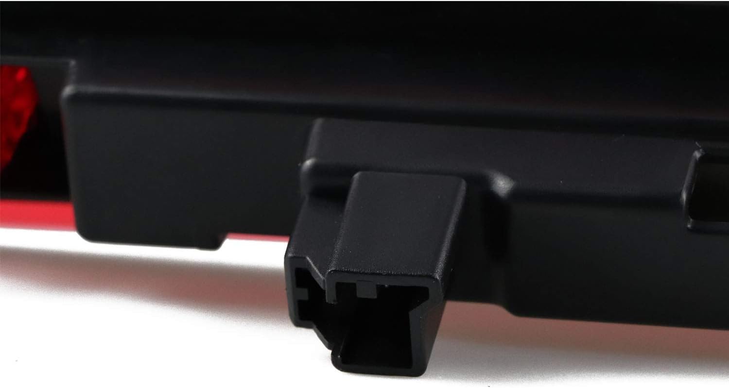 3rd Third Tail Brake Light Lamp LED Light High Mount Stop Light Replacement for 2005-2010 Jeep Grand Cherokee Tail Brake Cargo Light (Red Lens)