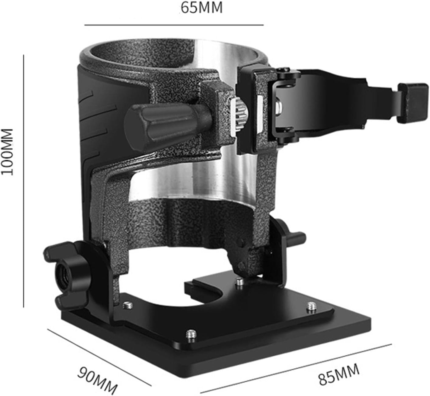 Loom Tree® High Strength Woodworking Trimmer Base for 65Mm Electric Trimming Dust Cover | Tools | Power Tools | Routers
