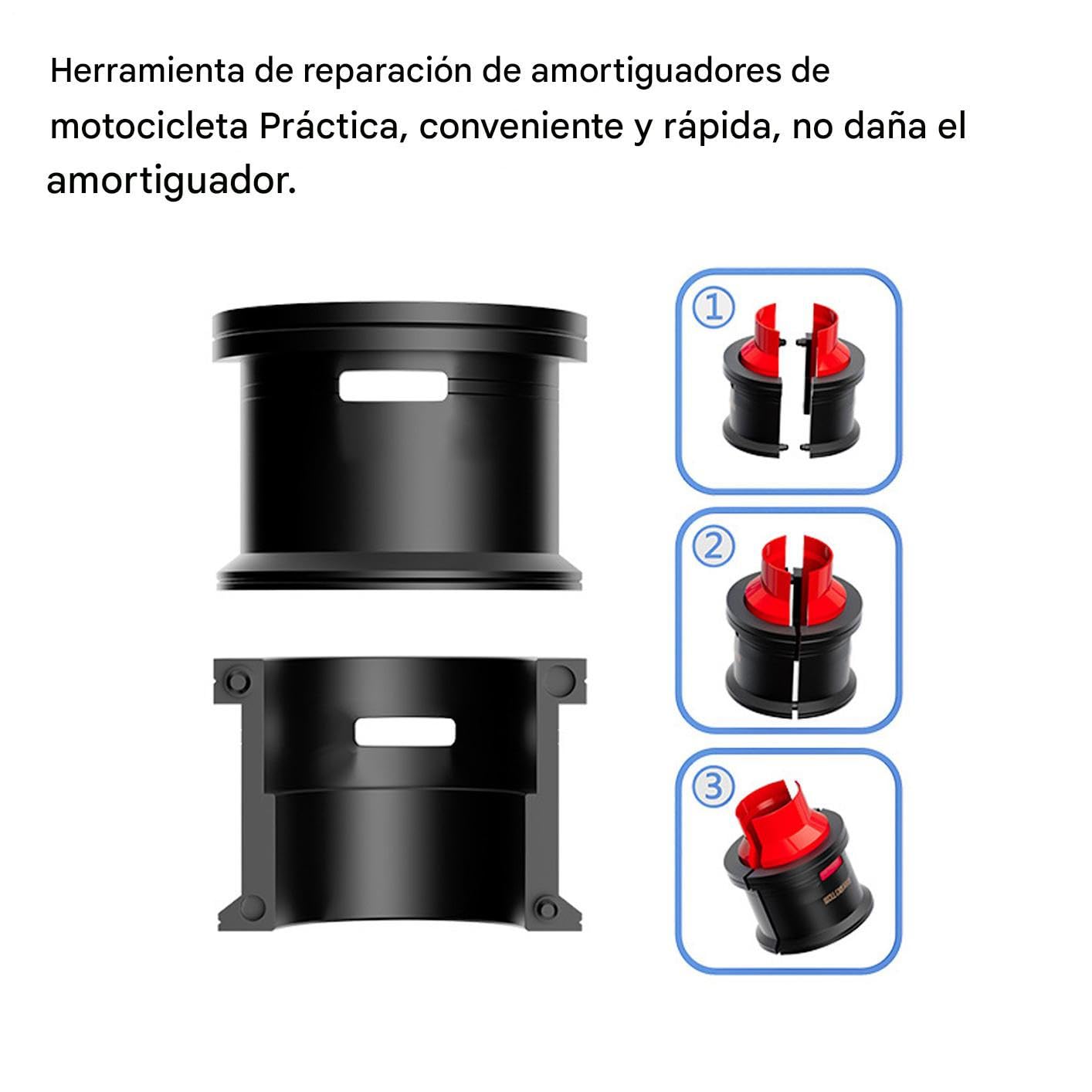 Kit de Herramientas para Retenes de Horquilla,Juego de Herramientas para Motocicleta,Equipo de Montaje de Sellos de para Talleres y Uso Doméstico | Para Garaje Moto Exterior y Hogar