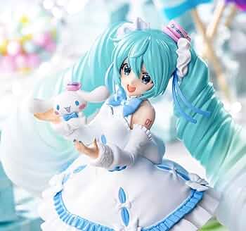 初音ミク ルミナスタ シナモロール ホワイトドレス フィギュア シナモンロール Amazon.co.jp: 初音'ミク フィギュア Luminasta 初音'ミク